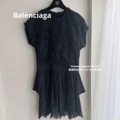 最終価格 訳あり格安Balenciaga バレンシアガ 黒 ドレス セレモニーのサムネイル