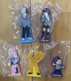 僕のヒーローアカデミア　ヒロアカ　一番くじ　ラバースタンド　5種セット