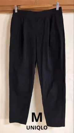UNIQLO ブラック ジョガーパンツ M