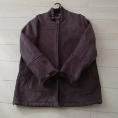 山本寛斎　KANSAIYAMAMOTO　スエードコート　裏ボア　ヴィンテージ