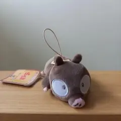 らんま1/2　ましゅもっちひとくちサイズぬいぐるみ　イノシン　マスコット