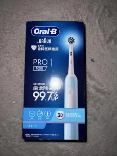 未使用 Oral-B PRO1 電動歯ブラシ外箱破 れあり