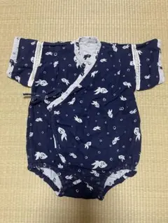 コムサイズム 甚平 ロンパース 70cm