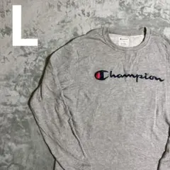 Champion スウェット、トレーナー グレー L