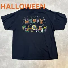 US古着 ハロウィン　Tシャツ　XL ハロウィーン