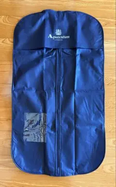 【新品】アクアスキュータム スーツカバー 紺色
