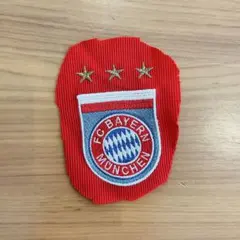 FCバイエルン・ミュンヘン レトロなワッペン 3つ星 刺繍【匿名配送】
