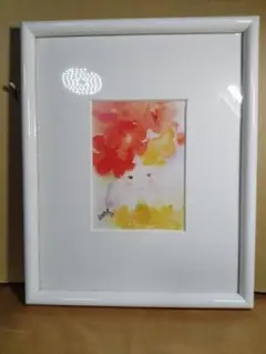 やさしさ　かわいさ　あかるさ　ちひろ　ポストカード　額　部屋を廊下を変える