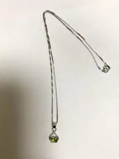 お値下げ  ネックレス  ペリドット  天然石  新品未使用