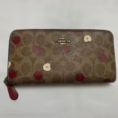 COACH リンゴ柄 長財布