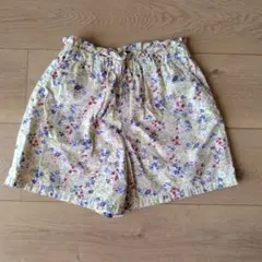 UNIQLO 花柄 ハーフパンツ 120サイズ
