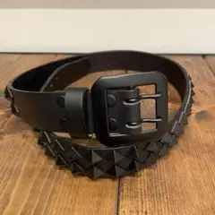 モダンパイレーツ×クロックチャンネル　3連　鋲ベルト　スタッズベルト　ブラック モダンパイレーツ - MODERN PIRATES ON LINE SHOP