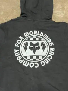Fox Racing ブラック フルジップフーディ