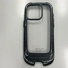 【耐衝撃】 ROOT CO. iPhone15pro ケース　ブラック