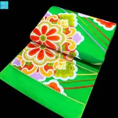 【美品】六通柄袋帯　吉祥文様　金銀糸　振袖　黒留袖　色留袖　訪問着　フォーマル