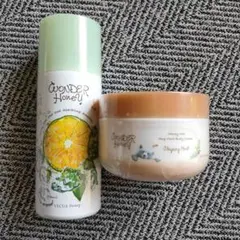 値下げ中【未開封新品】ワンダーハニー★化粧水＆ボディクリーム　2個セット