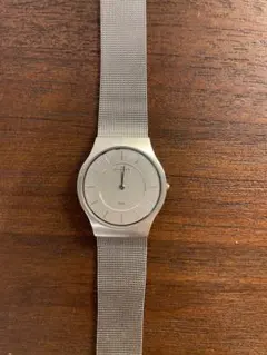 SKAGEN スカーゲン 腕時計 シルバー メッシュベルト 超薄型 クォーツのサムネイル