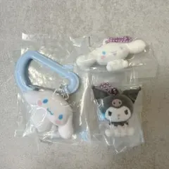 カラフルカラビナマスコットチャーム ふわわフロッキーマスコット