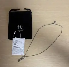 tk. TAKEO KIKUCHIタケオキクチ ダブルバー ネックレス