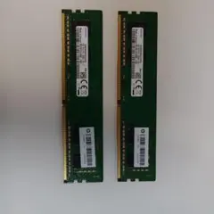 サムスン8GBメモリ×2 M378A1G44CB0-CWE DDR4-3200 - メルカリ