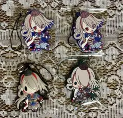 【最安値】刀剣乱舞　今剣　ラバーストラップ　4点セット