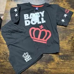BABYDOLL Tシャツ ハーフパンツ セットアップ