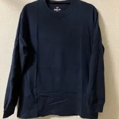 ヘインズ ビーフィー Hanes BEEFY-T ロンT L ネイビーのサムネイル