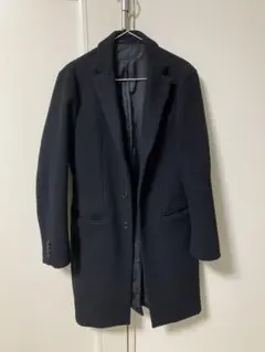 GLOBAL WORK 黒 チェスターコート