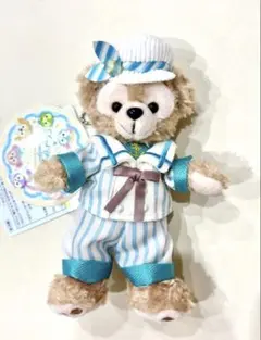 ファインドユアビューティフルブルー ぬいぐるみバッジ ダッフィー
