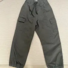 カーゴパンツ　オリーブ　グローバルワーク　キッズ　130のサムネイル