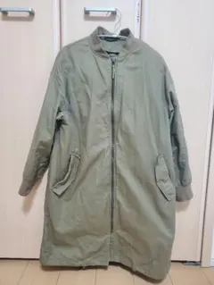 オリーブグリーン MA-1ロングコート