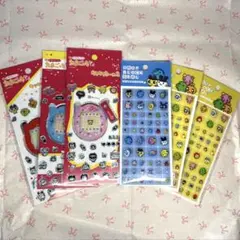 たまごっち　タイルシール　ドロップブロックシール　 キラキラシール2