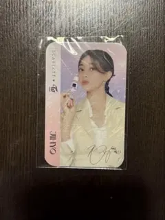 twice SCARLETT ジヒョ トレカ