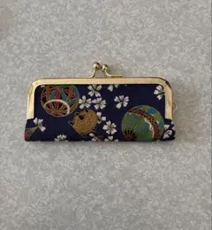 印鑑ケース　ハンコ入れ　がま口　和柄　印鑑入れ