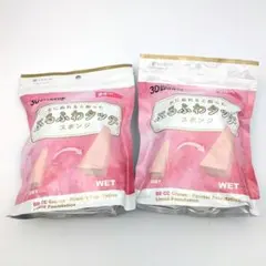 SHOーBI＊ぷるふわタッチスポンジ＊三角型24PCS＊2個セット【372】のサムネイル