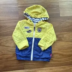 【90cm】MIKIHOUSE ミキハウス リバーシブル ウィンドブレーカー