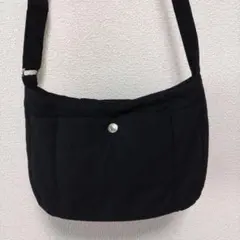 OPAQUE.CLIP ブラックショルダーバッグ