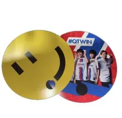 RIDDLE QTnet #QTWIN QT DIG∞ 丸型うちわ 2枚セット