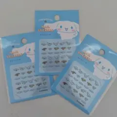 シナモロール ネイルシール　３枚セット　新品未開封　シナモン　Sanri