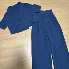 ROPE PICNIC ブルー パンツセットアップ