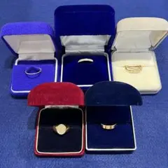 ヴィンテージデザインアクセサリーリング指輪まとめ売り遺品整理生前