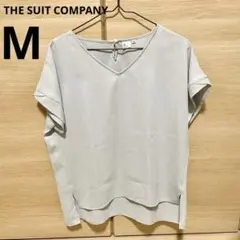 THE SUIT COMPANY 半袖ブラウス 38 ミントグリーン　Mのサムネイル