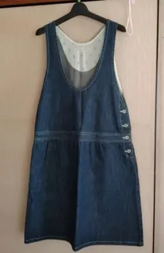 デニムジャンパースカート