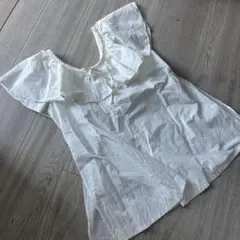 【限定タイムセール】mystic♡ナイロン混カラーフリル♡チュニック♡