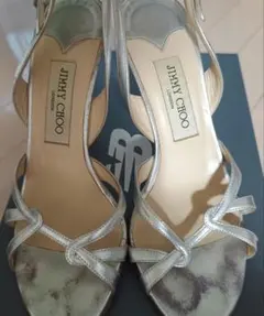 Jimmy Chooジミーチュウハイヒールサンダルパンプスシルバー