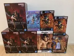 ワンピース　フィギュア　8体セット　ルフィ　シャンクス　サボ　エース　ニカ