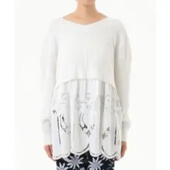 【新品】【タグ付き】定価3.3万 グレースコンチネンタルトップス ニット