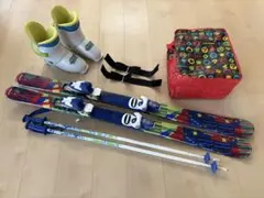 キッズ スキー板&ブーツ スキーセット 6点