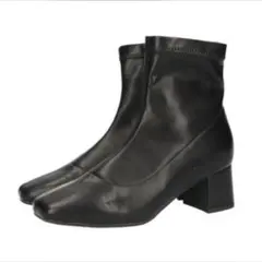 スムースストレッチヒールブーツ/1416