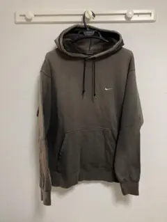 雰囲気◎00’s Nike パーカー L プルオーバー　ナイキ　フェード　黒
